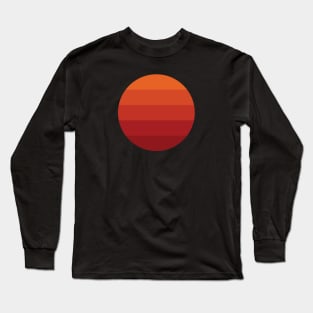 SPACE SUNSET Long Sleeve T-Shirt